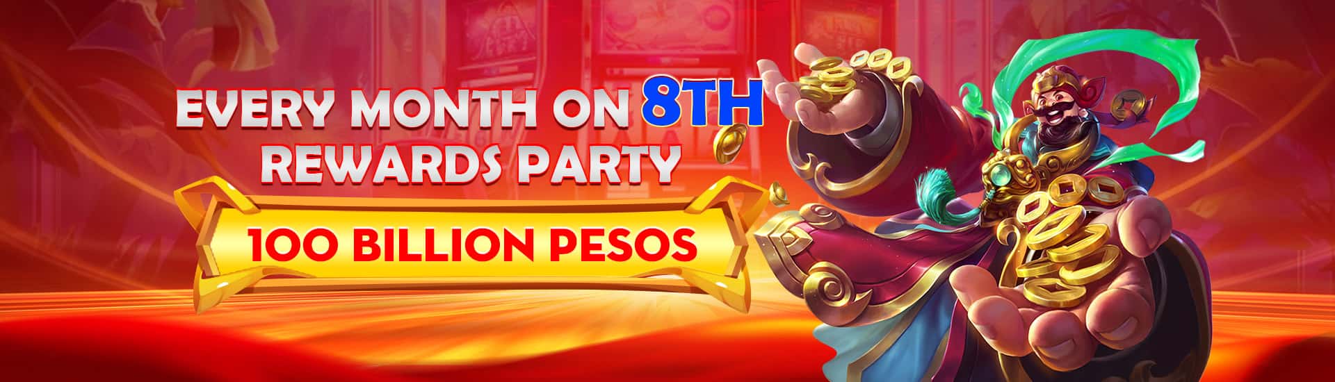 banner every month 8th rewards party
