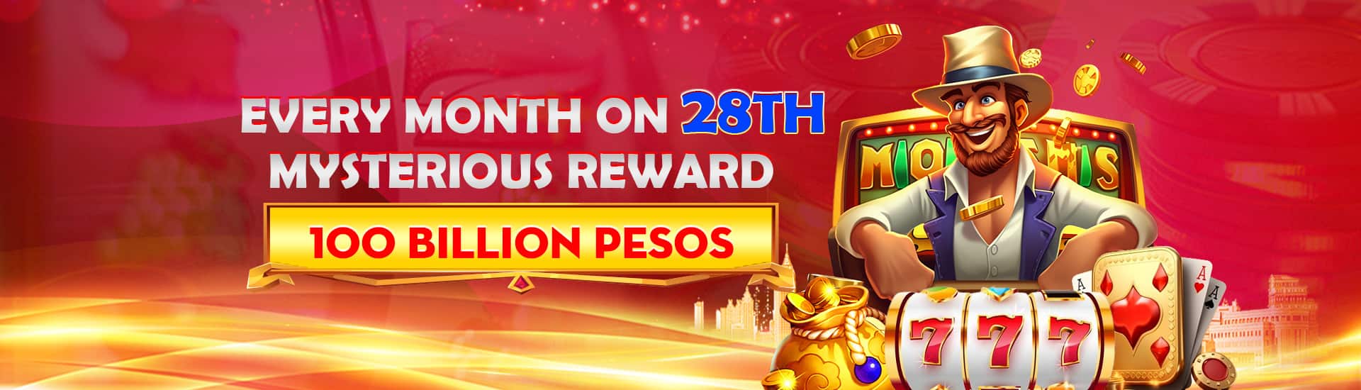 banner every month-on 28th mysterious reward